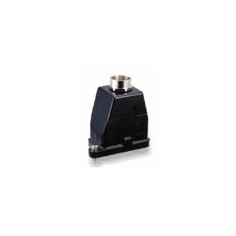Capot 6B, Aluminium moulé sous pression, acier inoxydable, IP68/IP69K, Sortie verticale, M40